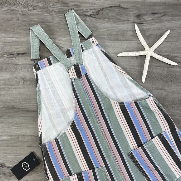 🔆RVCA🔆TOWNHOUSE ROMPER OVERALLS - Picture 13 of 14